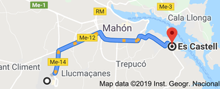 Es Castell Flughafentransfers 