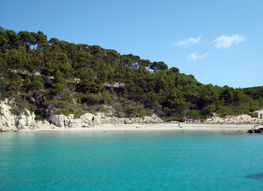 Cala Escorxada Naturstrand,Menorca