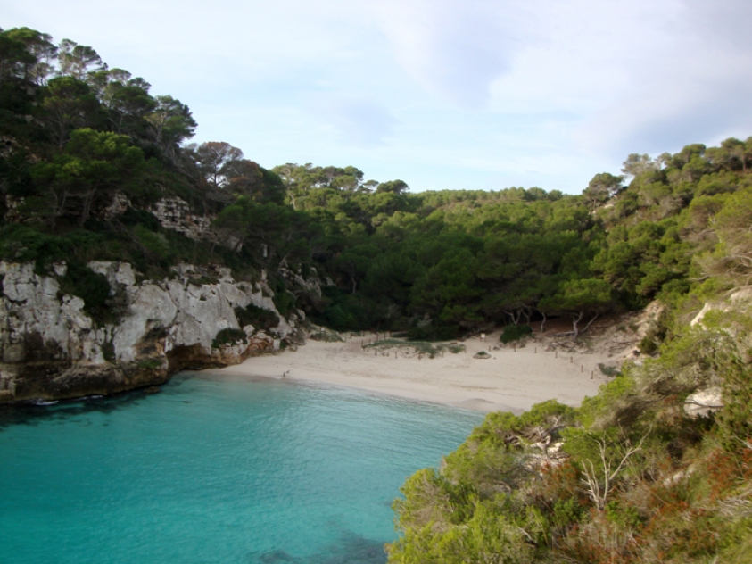 Cala Macarelleta Naturstrand,Menorca