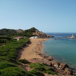 Menorca Unberührter Stränd