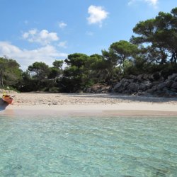 Menorca Unberührter Stränd